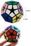 Qy Speed Cube 2X2 Megaminx Black Speed Cube Non-Sticky Kilominx Mind and Intelligence Cube Game - 4