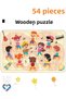 54 Piece Montessori Wooden Puzzle – Educational Toy for Ages 6 and Above - 5
