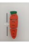 Nine Wooden Toy Velcro Fruit Set - 15 Pieces Fruit/Vegetable, Knife and Cutting Board - 4