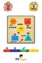 Educational 5-Piece Toy Vehicles, Figures, Fruits, Geometric Shapes and Forest Animals - 5