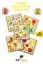 Educational 5-Piece Toy Vehicles, Figures, Fruits, Geometric Shapes and Forest Animals