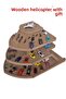 Vessel Garage Large Wooden Floor Parking Lot - 4