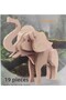 5 Pieces Wooden Model Puzzle Educational No Glue Required - 2