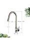 Smart Touch Kitchen Sink Faucet Chrome Color Spiral Fountain New Imported 7 Years Warranty - 6