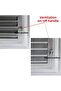 Ventilation Grille Bathroom Wc Toilet Grille Plastic Louver White 25X45 Cm. - 5