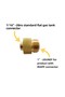 A Adaptor Canister Gas Convertor 1"-20 UNF Adapter Lindal Valve Canister to 7/16"-28UNF Propane Tan. - 2