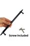 12 Pcs Erciyes Handle Black 192 mm Handle Furniture Kitchen Cabinet Drawer Cabinet Door Handle Handle Metal K - 2