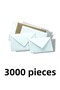 3000 Pieces of White 90 Gr 14X20 cm Invitation Envelopes