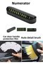 Set of 3 Car Interior Parking Highlighter + Auto Detail Brush + Car Door Handle Protection Film