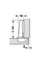 Flat Furniture Hinge Ideal for Your Cabinet Doors - 2