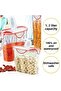 1.2 Lt Silicone Sealed Food Container Sa-580 3-Piece - 4