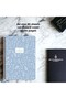 STRIPED A4 SIZE 80 SHEETS CARTON COVER WIRE NOTEBOOK WHITE COLOR 60 GR PAPER