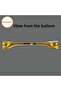 Furniture Kitchen Cabinet Drawer Cabinet Door Handle Handle 160 mm Gold Metal Handle - 4