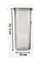 12 Pieces 24 Pieces - Labeled 1750ml Leak Proof Covered Food Groceries Storage Set - 6