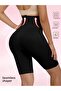 Women's Seamless High Waist Shorts Corset Body Hugging Gathering Elastic Design - 4