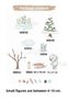 Cute Teddy Bear and Friends Winter Concept New Year Christmas Sticker Set Cute Animals and Winter - 2