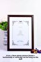 21cm X 30cm Adjustable Stand and Wall-Mount Frame for Pictures, Photos, Documents, Posters, and Papers