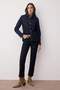 Koyu Mavi Yüksek Bel YENİ MOM Orta Esnek Jeans TWOAW26JE00026 - 7