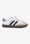 Daily White Black Unisex Kids Sneaker Lace-Up Lightweight Flexible Non-Slip Sole Shoes 105 - 4
