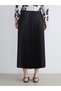 Lcwaikiki Classic Black Elastic Waist Satin Women's Pleated Skirt - 7
