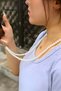 Eye-Catching Pearl Beads Stylish Neck Lanyard Compatible with Phone, Purse and All Other Accessories - 5