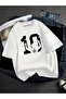 Oversized Football Player Printed Unisex T-Shirt Printed