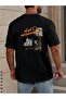 Oversized Back Printed Unisex T-Shirt Printed