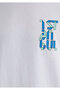 Istanbul Printed White T-Shirt Loose Fit / Loose Relaxed Cut 0612989-620 - 7