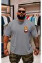 Plus Size Unisex Printed T-Shirt