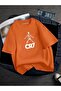 Oversized Football Player Printed Unisex T-Shirt Printed