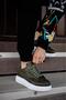 High Sole Casual Shoes 044 Khaki - 3