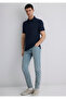 Navy Blue Polo T-Shirt Slim Fit / Slim Fit 0612534-82183 - 2
