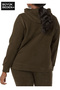 Women's Plus Size Hooded Slim Sweatshirt Spr24Bswk57