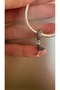Pavé Cocktail Glass Charm with Dangle Zircon Stone S925 Sterling Silver - 6