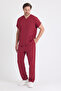 ONE TOP FORM - Unisex Batwing Sleeve Nurse and Doctor Scrubs Hospital Uniform Set - 3