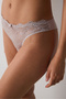 Lace Lace Gray Brazilian Panties