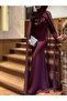 Rose Women's Modest Evening Dress - 2