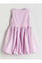 Quality Pieces from Çelebi Store Flower Applique Girl's Balloon Dress - 4