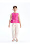 Modanova Sezon Fuchsia Regular Fit Poplin Ruffled Girl Blouse - 2
