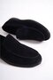 Genuine Leather 22103T-Lcv Navy Blue Nubuck Men's Loafer - 4