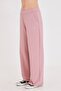 Women's Wide Leg Cotton Sweatpants Pink 5609-P