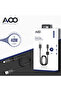 كابل شحن AVO Type-C مع حامل سطحي، قماش أسود - 4