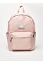 Logo Detailed Backpack with Adjustable Shoulder Strap