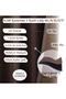 Blackout Curtain 100% Luxury Double Blackout Gray Enamel Double Sided - 4