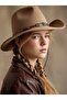 Modern Cut Women's Cashmere Cowboy Hat - 3