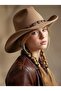 Modern Cut Women's Cashmere Cowboy Hat - 4