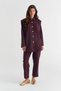 Crepe Kayla Set - Plum