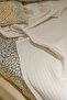 Premium 100% Cotton Double Summer Pique, Bedspread, Anti-Sweat Fabric (White Color) (240X200Cm) - 5