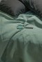Premium 100% Cotton Double Summer Pique, Bedspread, Anti-Sweat Fabric (Green Color) (240X200Cm) - 6