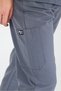 Gray Suit Terry Cotton Unisex Medical Nurse and Doctor Uniform Scrubs Surgical Clothing Suit - 7